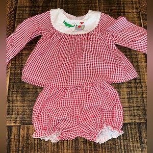 Christmas set size 6-12 months